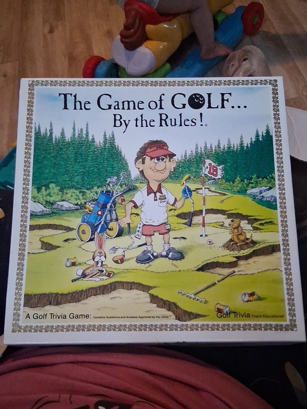 The Game of Golf Trivia Board Game - White/Green